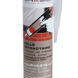 Mastic réfractaire Brasier - Cartouche 310 ml