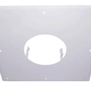 Plaque de propreté - 500x300MM - blanche - pour conduit de diamètre 200MM