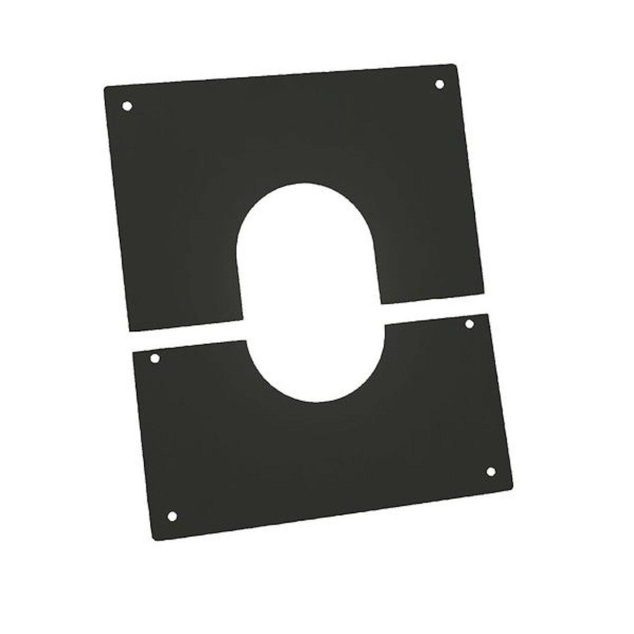 Plaque de propreté - Apollo Pellets 2.0 - noir Ø80 mm - réglable 25 à 45°