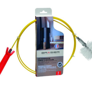 Rallonge de ramonage flexible Brasier - Longueur 3 m embout M8x175