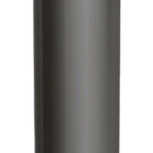 Rallonge télescopique émaillée noire - Ø100 mm - longueur 300 mm - Apollo Pellets Simple Paroi