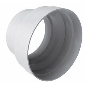 Réduction plastique mâle/femelle - Ø125F/100M