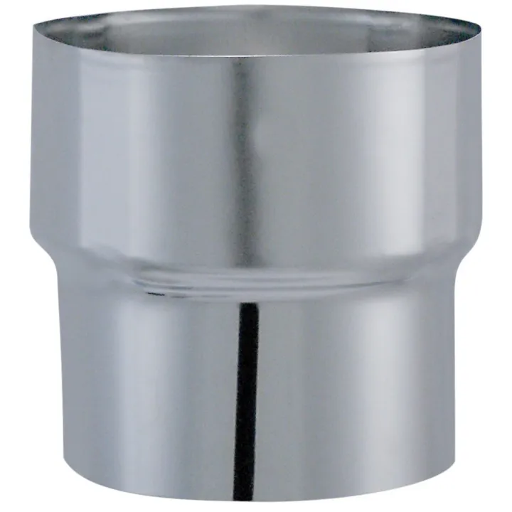 Réduction pour la jonction de deux conduits - en inox - Diamètre de 139/111 mm
