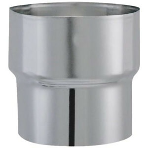 Réduction pour la jonction de deux conduits femelle/mâle - en inox - Diamètre de 139/125 mm