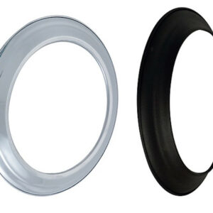 Rosace de ventilation - Apollo Pellets Air - noir Ø60 mm