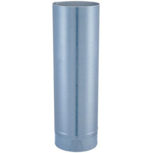 Tuyau aluminié de raccordement - modèle POLYFEU - Diamètre de 125mm - Longueur 0,5M