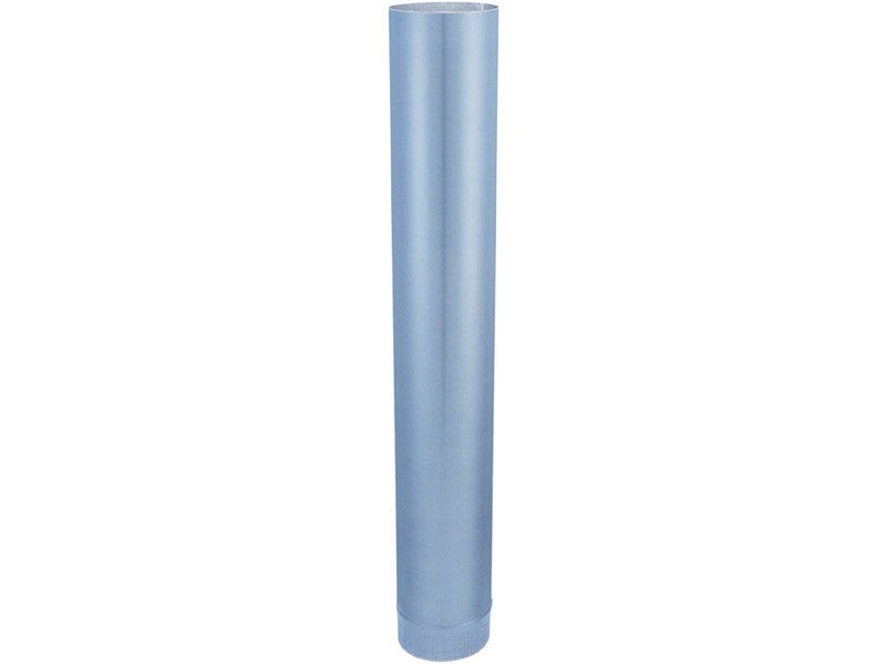 Tuyau aluminié de raccordement - modèle POLYFEU - Diamètre de 125mm - Longueur 1M