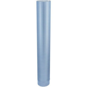 Tuyau aluminié de raccordement - modèle POLYFEU - Diamètre de 153mm - Longueur 1M