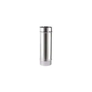 Tuyau de raccordement - Longueur 0,5M - modèle TYRAL - inox 304 - Ø150mm