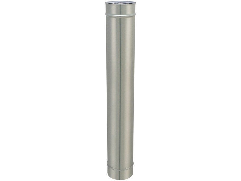 Tuyau de raccordement - Longueur 1M - modèle TYRAL - inox 304 - Ø139mm