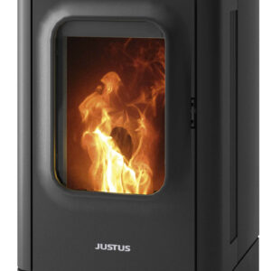 Poêle à granulés Canis Acier Noir - 2,5-6,4 kW