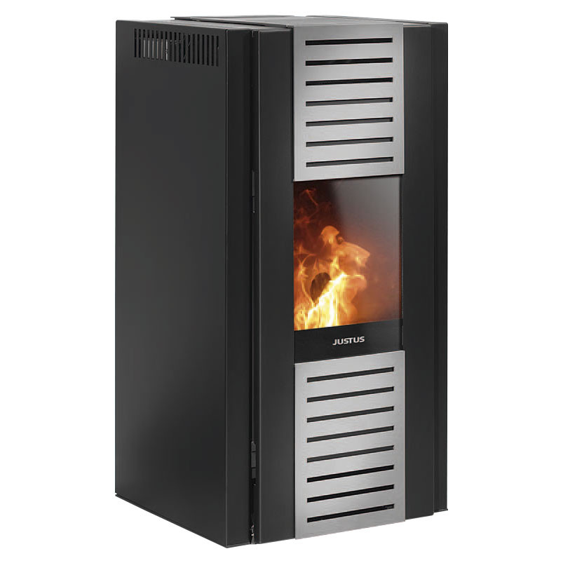 Poêle à granulés Sirkos 2.0 Acier Noir - 2,5-6 kW