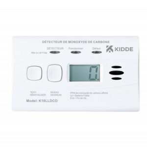 Detecteur de monoxyde de carbone KIDDE 10lldco-k797, 10 ans