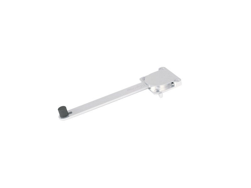 Entrebâilleur de fenêtre magnétique universel acier argent, KINTECH Windy