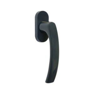Poignée de fenêtre Eva, aluminium brillant anthracite
