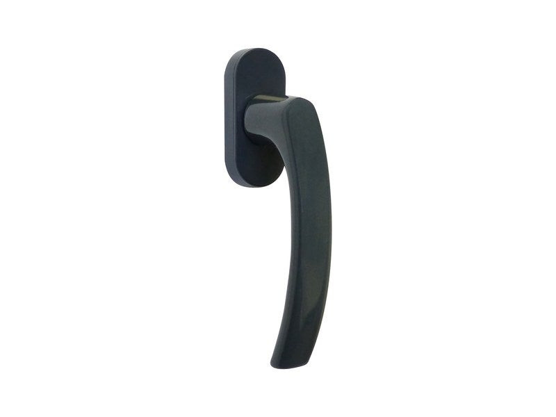 Poignée de fenêtre Eva, aluminium brillant anthracite
