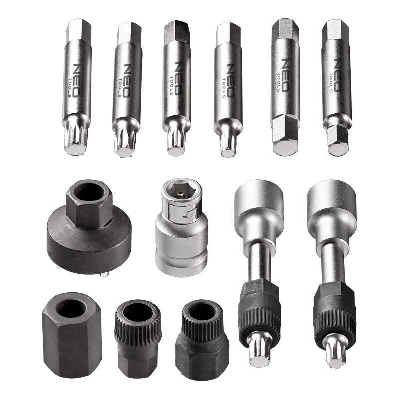 Kit 13 pc pour poulies débrayables d'alternateurs NEO TOOLS 11-820