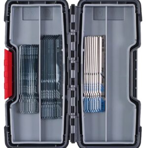 Kit 30 lames de scie sauteuse Basic pour bois et métal avec coffret BOSCH 2607010903
