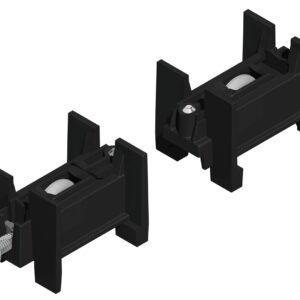 Kit adaptable chariot de rénovation réglable simple SR/DA pour coulissants aluminium LA CROISEE DS DS4534