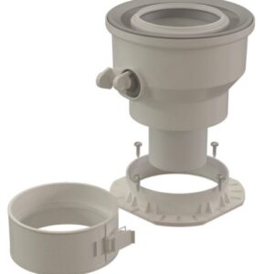Kit adaptateur Rolux condensation D60/100 - 80/125 mm UBBINK 227407