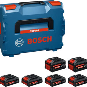 Kit batterie 18 V (4 batteries 4 Ah EXBA 18V-40 + 2 batteries 8 Ah EXBA 18V-80) + coffret L-BOXX BOSCH EXPERT 1600A0373G