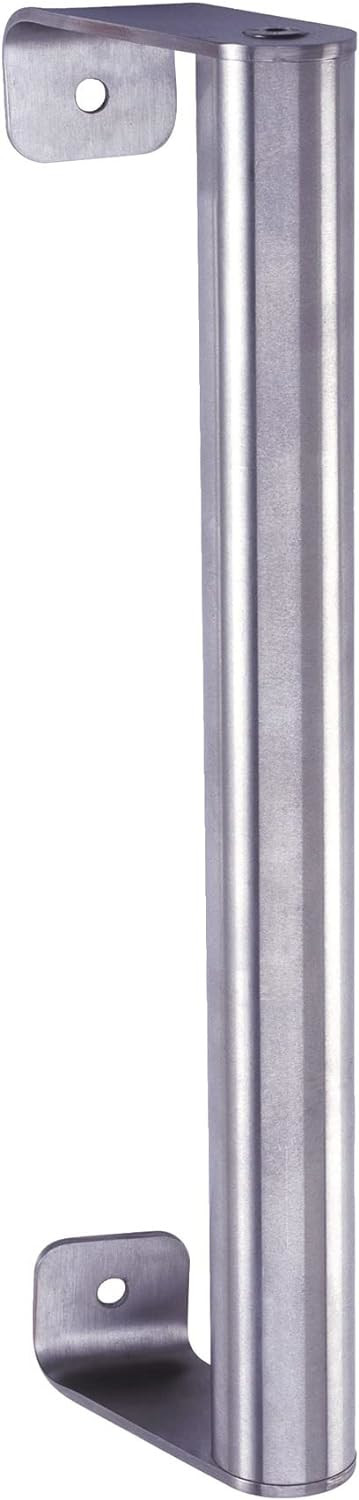 Kit complet poignée tubulaire sur mesure droit inox 304 HERACLES B-INOX-PAFIX98