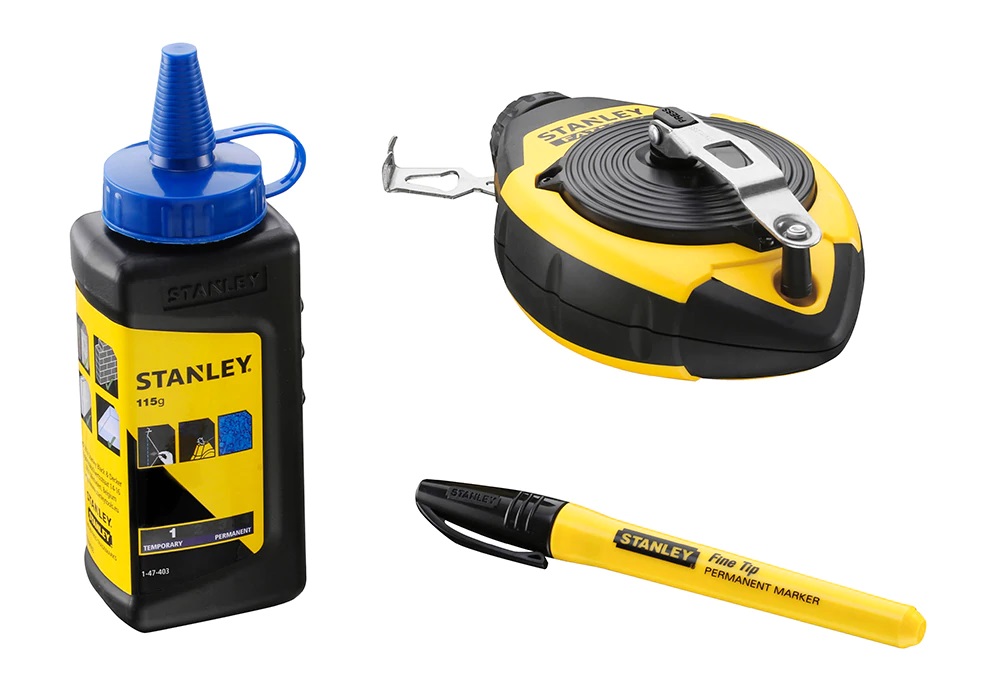 Kit cordeau traçeur 30 m STANLEY FATMAX® 0-47-681
