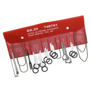 Kit de 20 outils de dépose autoradio FACOM DX.25PB