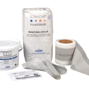Kit de montage et d'étanchéité pour PANODUR bande+colle+mortier LAZER 350100