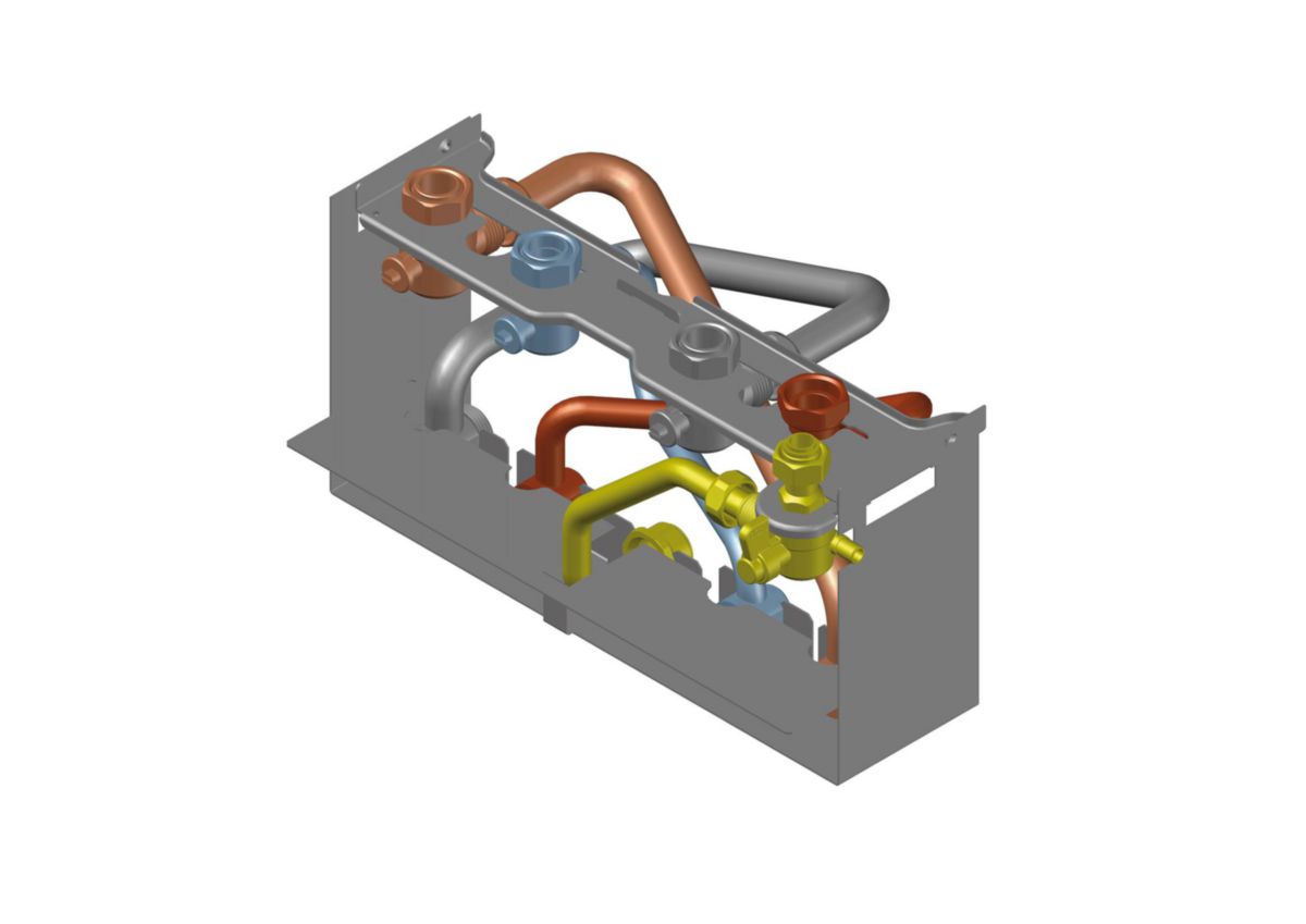 Kit express de remplacement ACLEIS-MEGALIS/TC ou TFAST SAUNIER DUVAL 0020202051