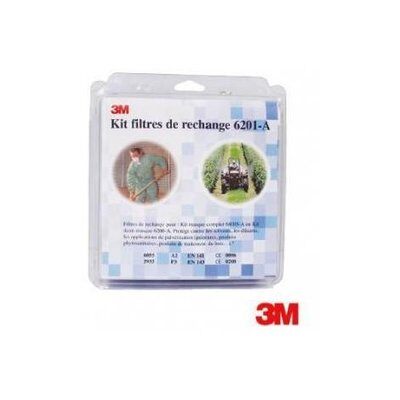 Kit filtres A2P3K 6201 AK 0201 3M 7000079733