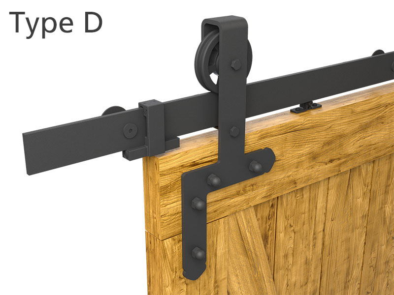 Kit montures ROC DESIGN noir type D MANTION RD-D-B