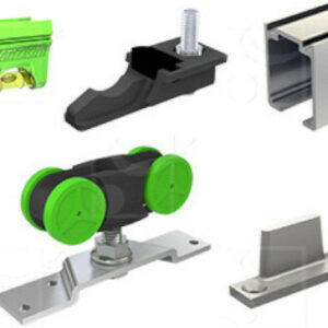 Kit rail alu 240 cm + garniture 40 kg MANTION MA40A-240