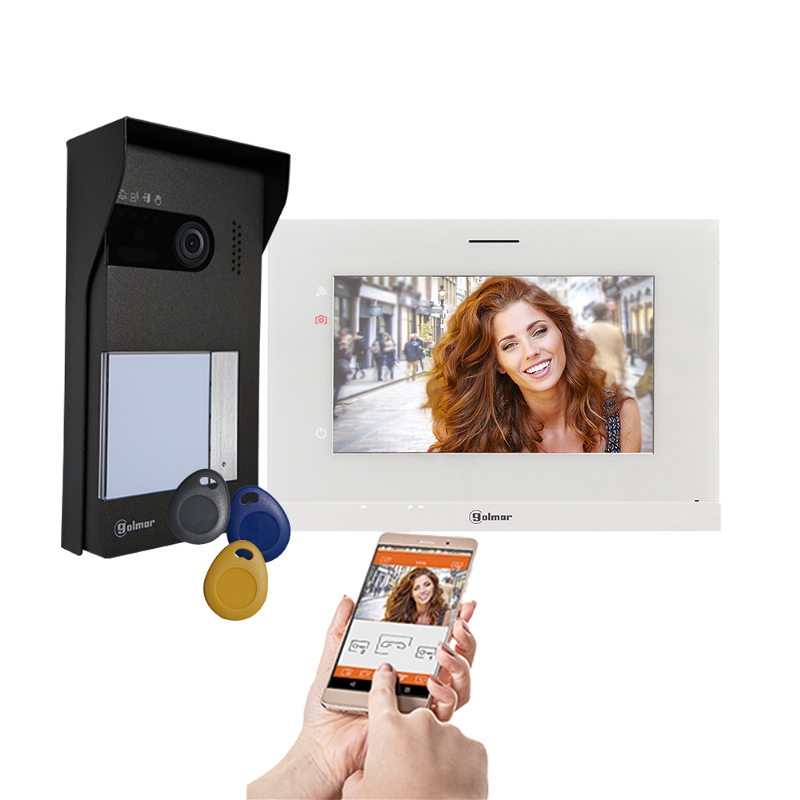 Kit vidéo SOUL 7'' Pro Wifi GOLMAR GS5110/ART7W