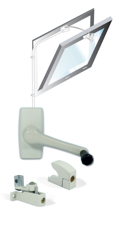 Kit WINDY 305 longueur 3,05 m blanc SOUCHIER 26802-0