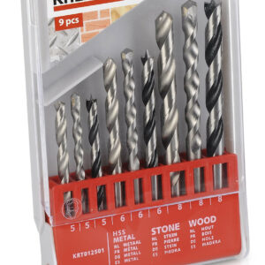 Assortiment de 9 forets mixtes