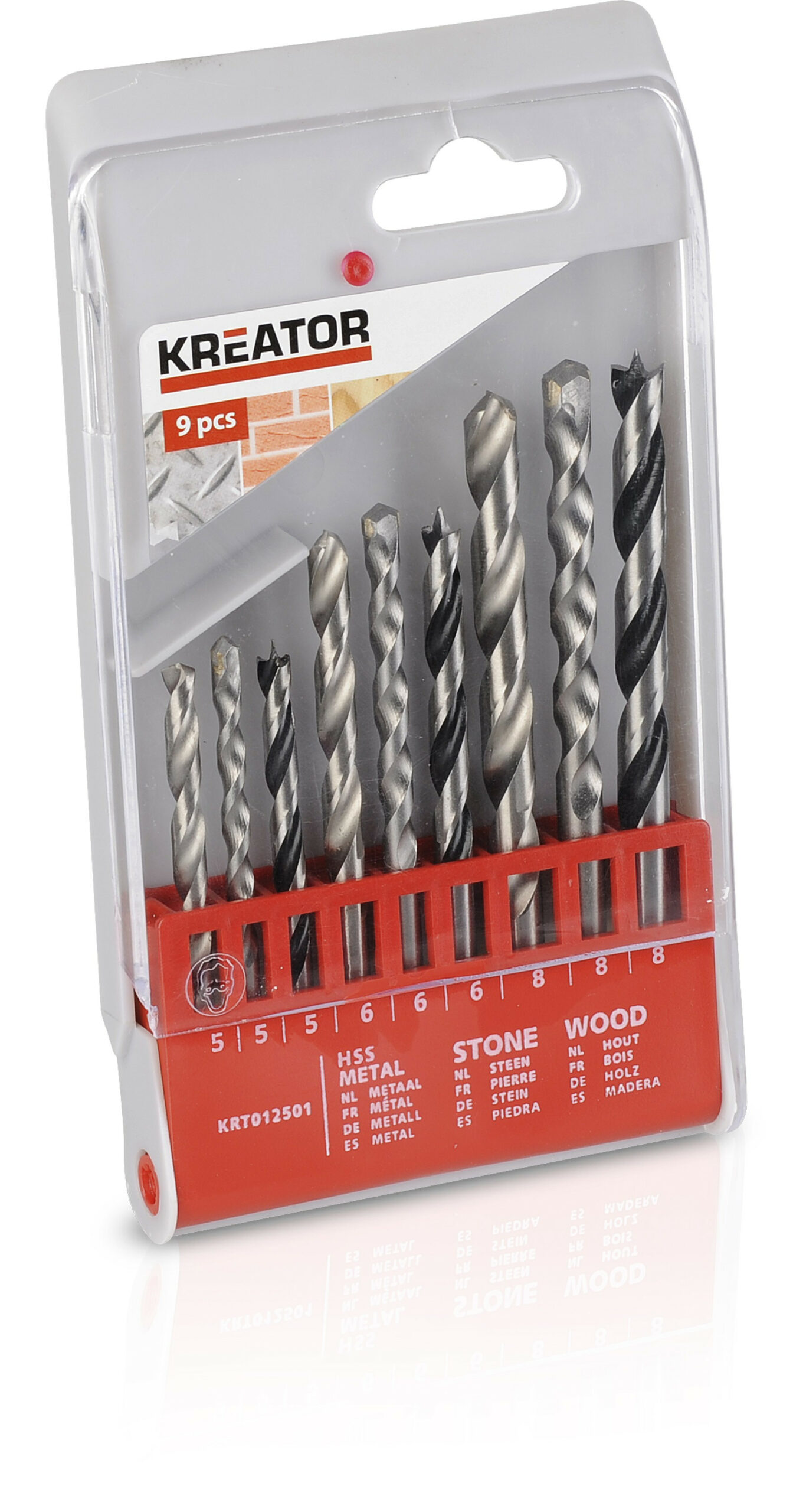 Assortiment de 9 forets mixtes