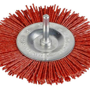 Brosse métallique rotative corindon plate Ø 75 mm
