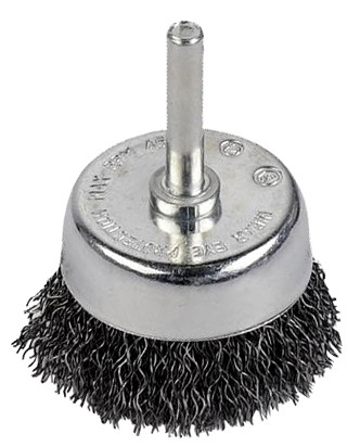 Brosse métallique rotative soucoupe Ø 70 mm