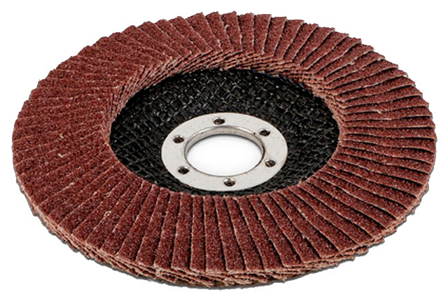 Disque à lamelle corindon - grain 120 - Ø 125 mm