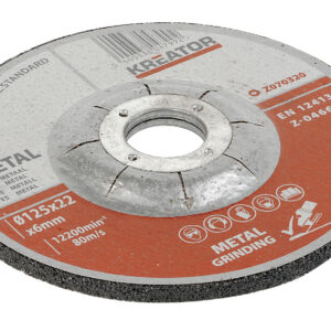 Disques à ébarber - métaux - Ø 125 x 6 mm - 3 pièces