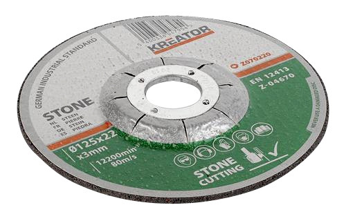 Disques à tronçonner - pierre - Ø 115 x 2,5 mm - 6 pièces