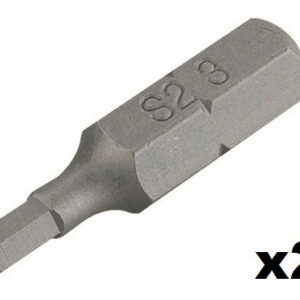 Embout de vissage hexagonal n°4 (25mm) - 2 pièces