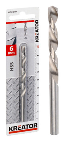 Foret métaux HSS Ø 6x93mm