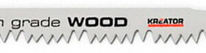 Lame de scie sabre à bois HCS 230 mm - 2 pièces