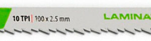 Lame de scie sauteuse en T pour laminé et stratifié - 2 pièces