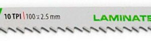 Lame de scie sauteuse en U pour laminé et stratifié - 2 pièces