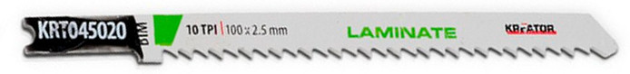 Lame de scie sauteuse en U pour laminé et stratifié - 2 pièces