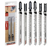 Lames de scie sauteuse hcs pour bois - coupe droite 2 lames 100 mm 6 tpi (4 mm) 'U' Coupe rapide