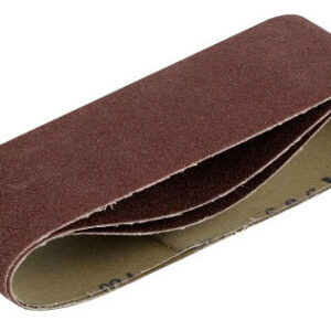 Lot de 3 bandes de ponçage - grain 120 - 75 x 533 mm